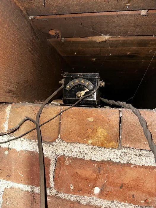 A 100-year-old “Mysterious” Black Electrical Box Is Found by a Man in His Home