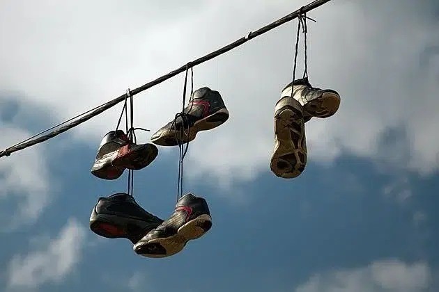 The Mystery of Sneakers Hanging on Power Lines