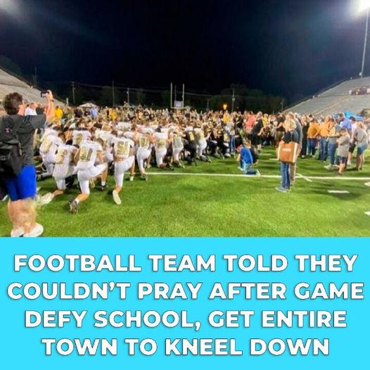 Football Team Defies School’s Prayer Ban and Receives Town’s Support