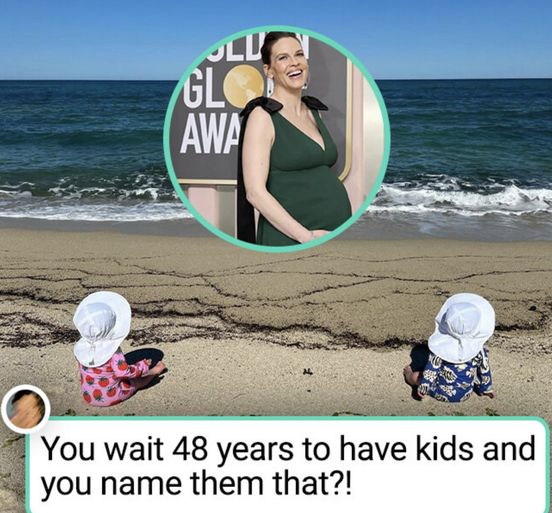 Hilary Swank Finally Reveals Her Twins’ Charming Names, But It Sparks Concerns