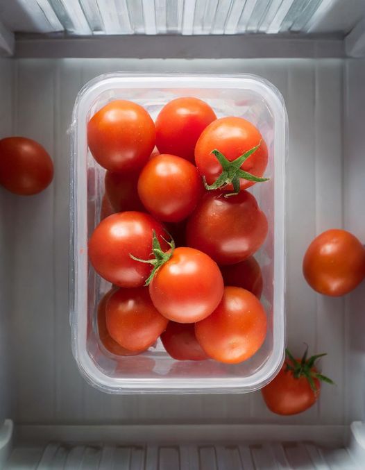 A lot of individuals make the mistake of putting tomatoes in the fridge. This is how to store tomatoes in the best possible way.