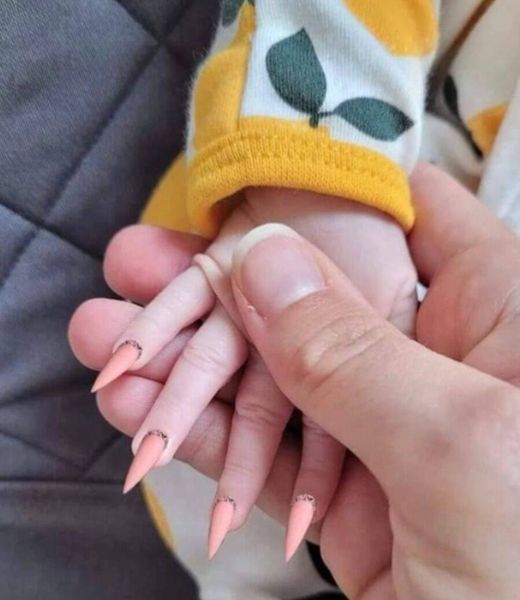 Concerns Raised Over Newborn’s Fake Nails