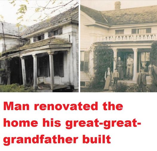 Man challenges himself to renovate his grandfather’s 1860s mansion after it has been abandoned for 20 years.