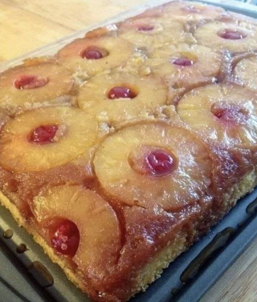 Try this recipe for pineapple upside-down cake to relive your childhood.