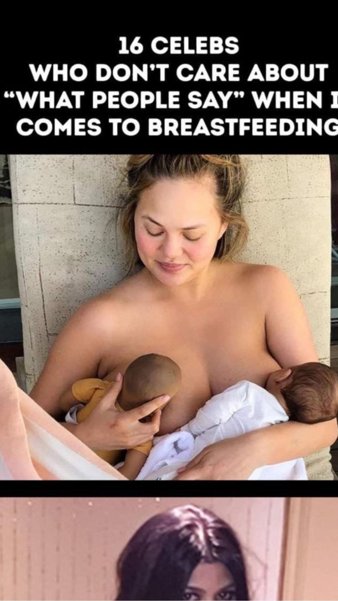 15+ Celebrity Moms Who Proudly Normalize Breastfeeding in Public