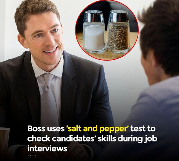 Boss Uses ‘Salt and Pepper’ Test to Assess Candidates’ Skills During Interviews