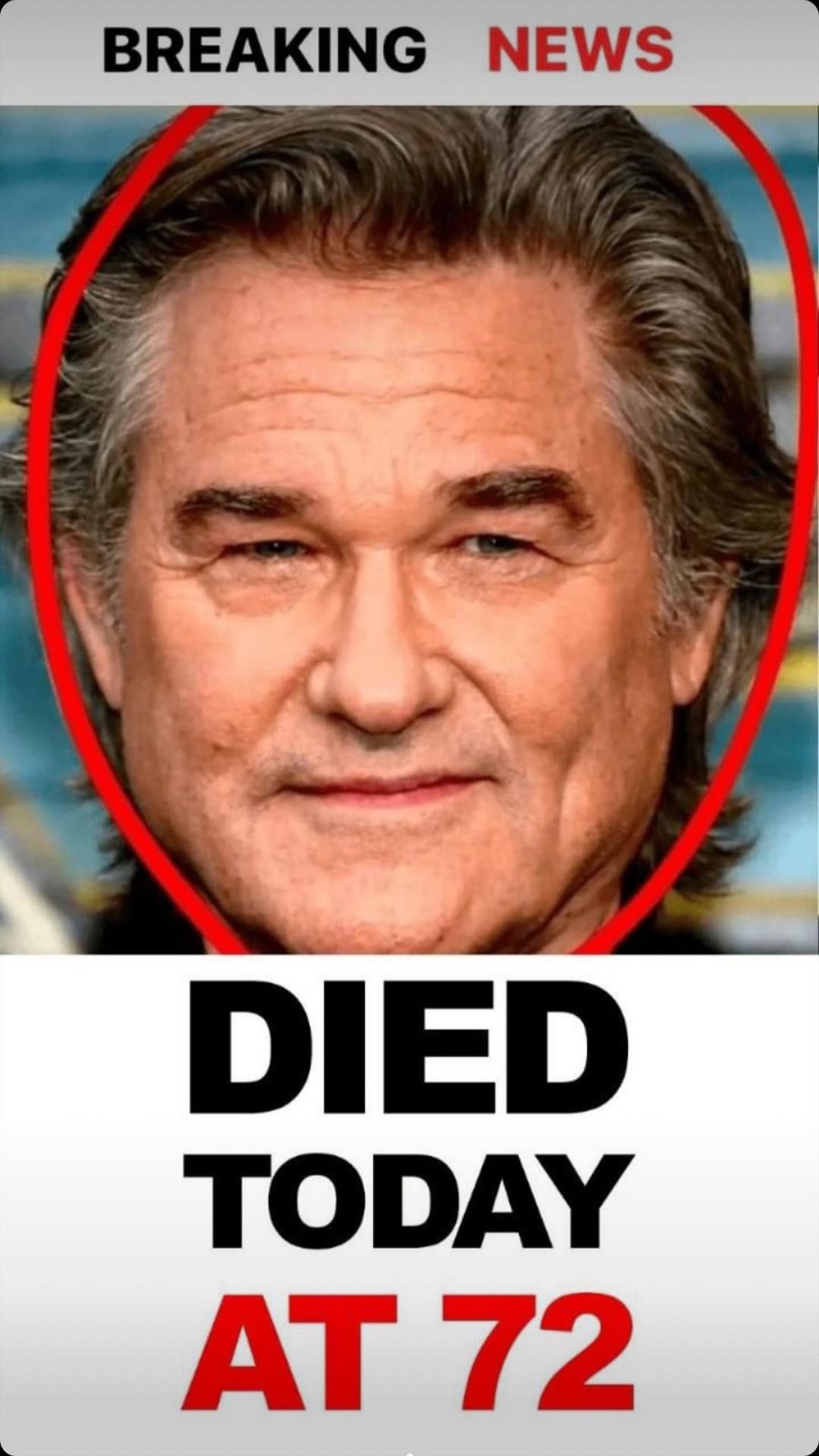 PRAYERS FOR KURT RUSSELL!!!