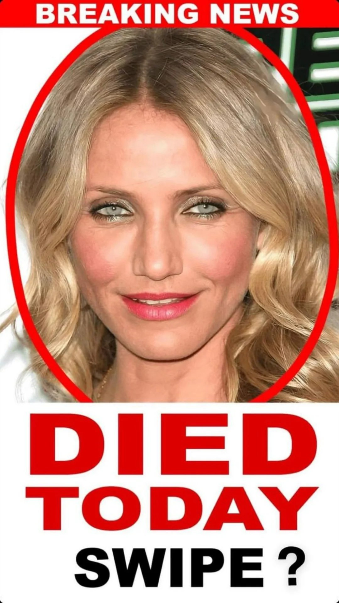 PRAYERS FOR CAMERON DIAZ