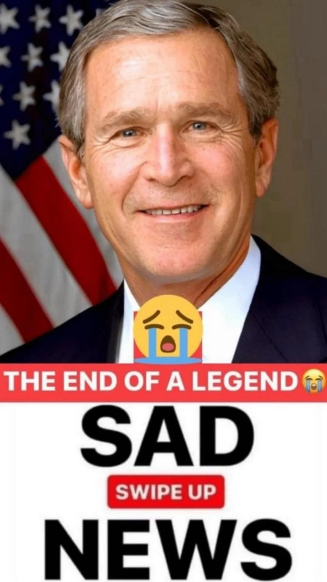 Sad News About George W. Bush