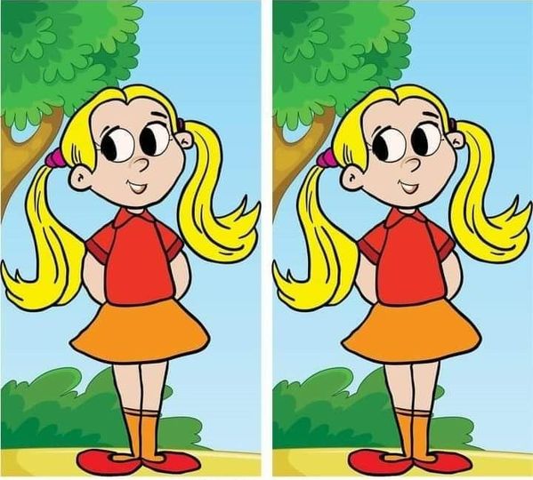 See if you can spot the hidden difference in the image of a blonde within 16 seconds.