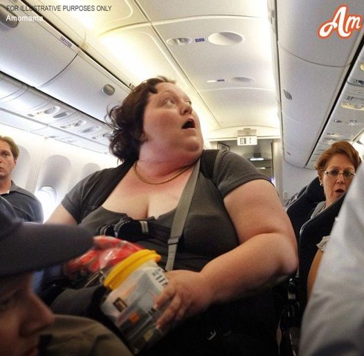 Wealthy Man Ridicules Impoverished Overweight Woman on Flight Until Captain Intervenes