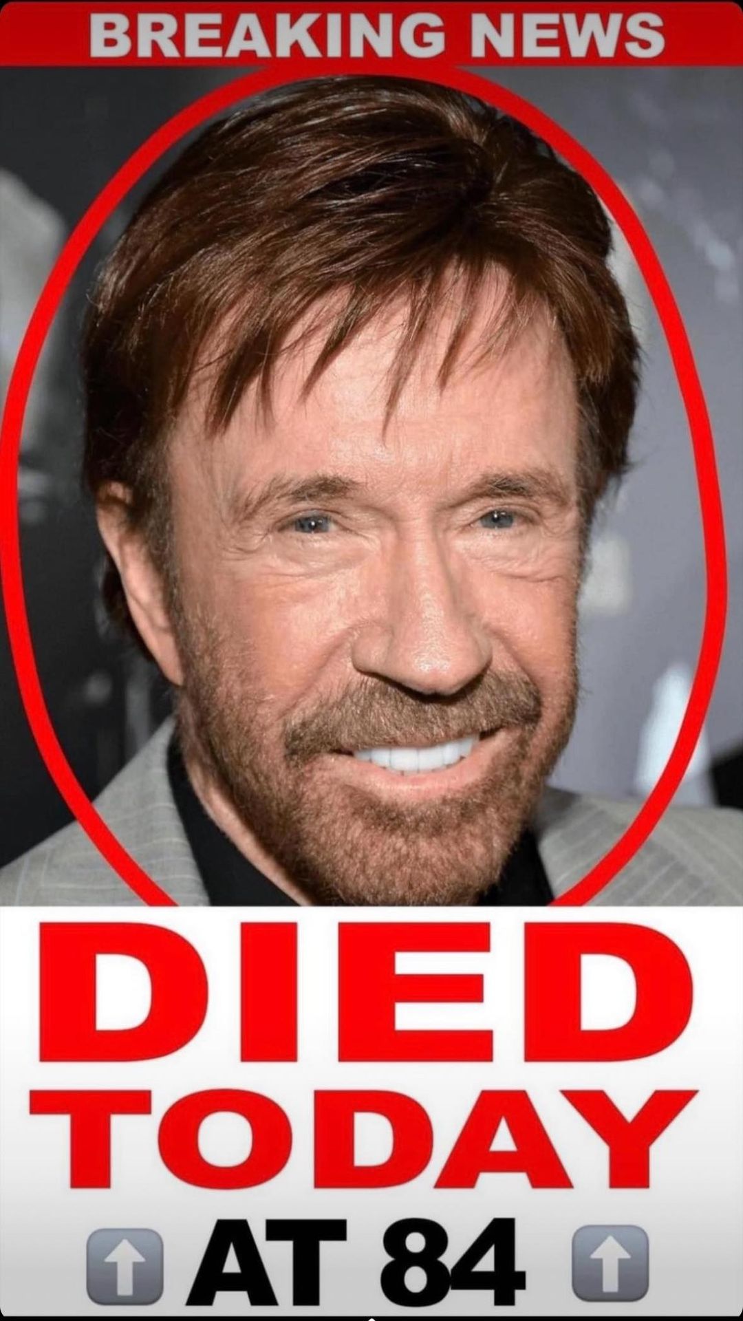 Chuck Norris is fi-ghting for life – Prayers needed