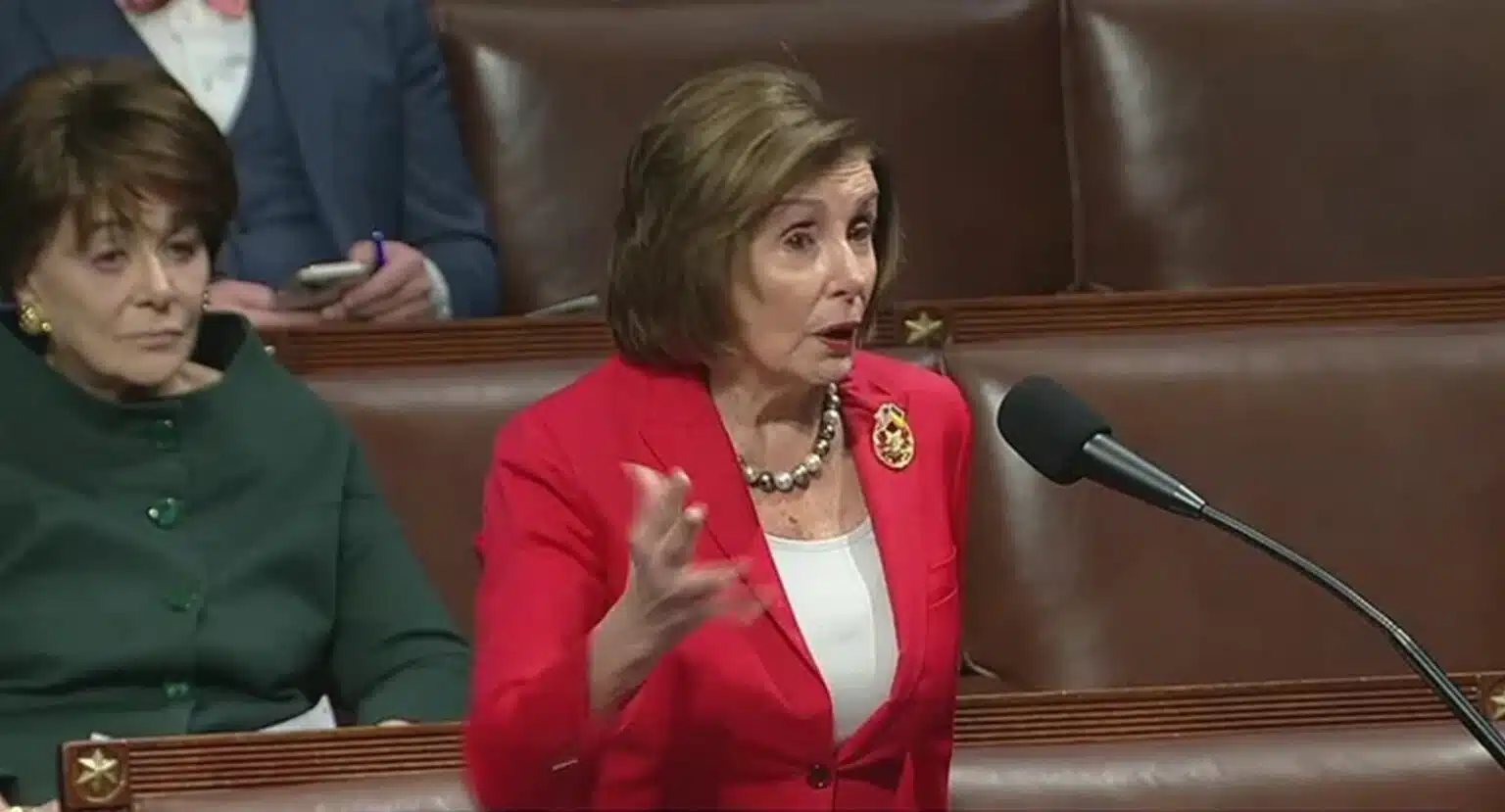 Pelosi ‘Tic-Tac-Toe’ House Floor Speech Goes Viral