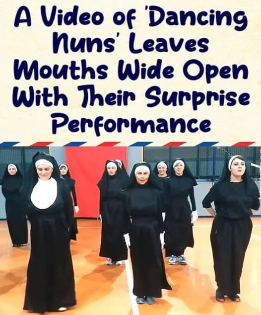 12 nuns raise their arms toward heaven – then the beat kicks in and I can’t stop cracking up