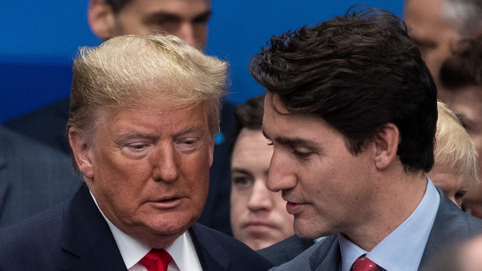 Photo Of Trump, Canadian PM Trudeau Takes Social Media By Storm