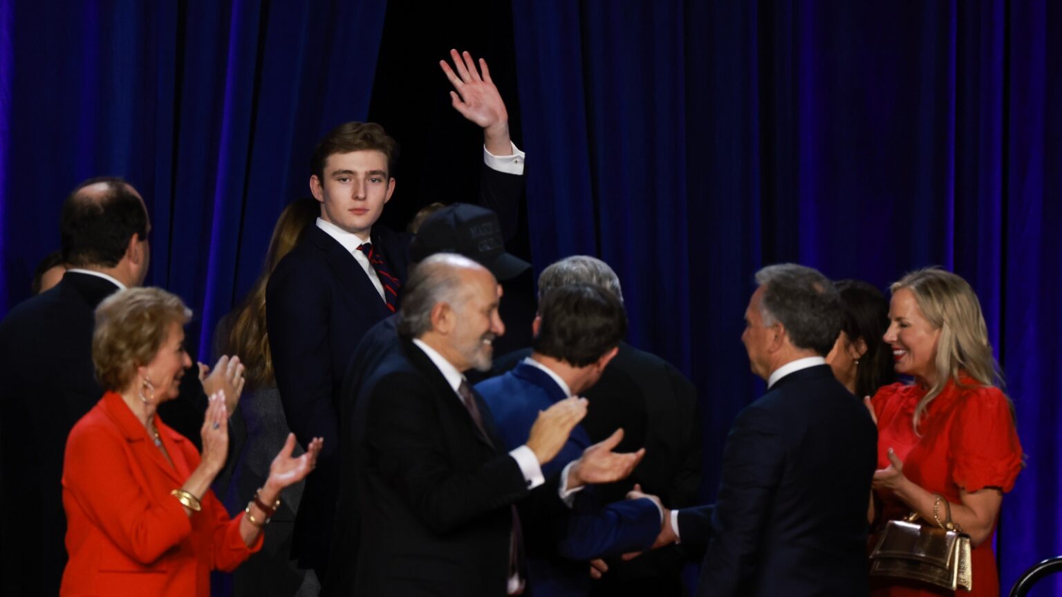 Dem Megadonor Proclaims ‘Runway Model’ Barron Trump Smarter Than Every Harris Staffer