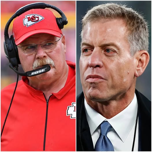 BREAKING: Chiefs HC Andy Reid Sues NFL FOX’s Troy Aikman for “Offensive” Comments, Alleging Damage to Team Morale After 23-14 Win vs. Texans!