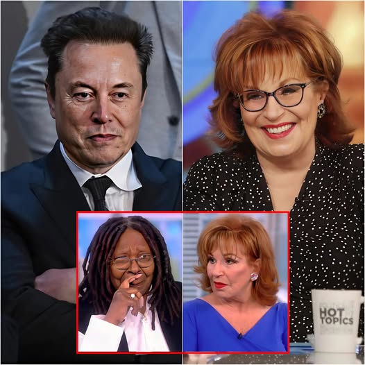 BREAKING NEWS: Joy Behar shocks audiences by calling Elon Musk a “bastard” on The View. Musk’s reaction leaves the entire studio stunned, prompting Joy Behar to immediately issue an apology.