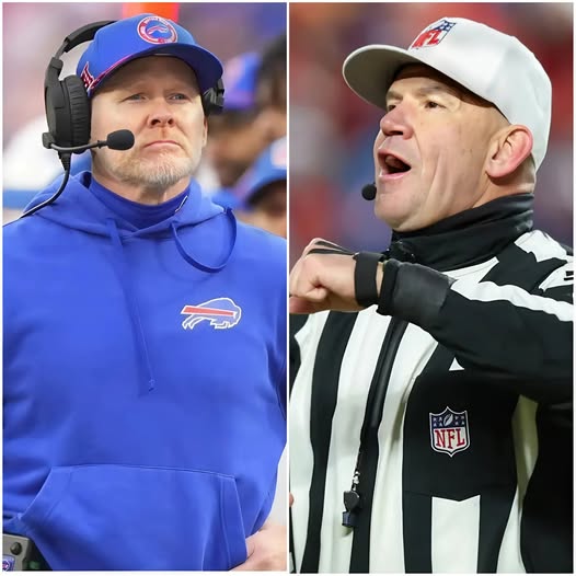 Coach Sean Mcdermott asked the NFL to review the referee’s decisions on two missed calls, suspecting that the referee team colluded with Kansas to eliminate the Buffalo Bills.