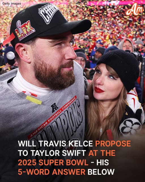 Travis Kelce Responds to Questions About Proposing to Taylor Swift