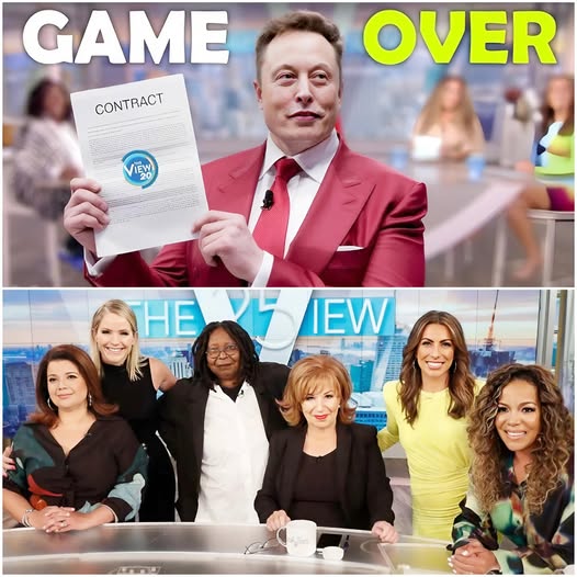 IT JUST HAPPENED: Elon Musk Officially Acquires ‘The View’ and Ruthlessly Deletes the Most Controversial Show.