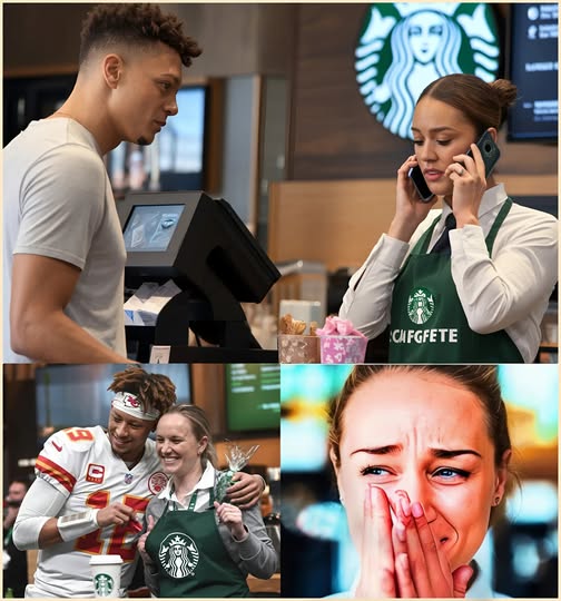 Patrick Mahomes Overhears a Starbucks Cashier Struggling to Buy a Gift for Her Daughter—What He Does Next Will Melt Your Heart!