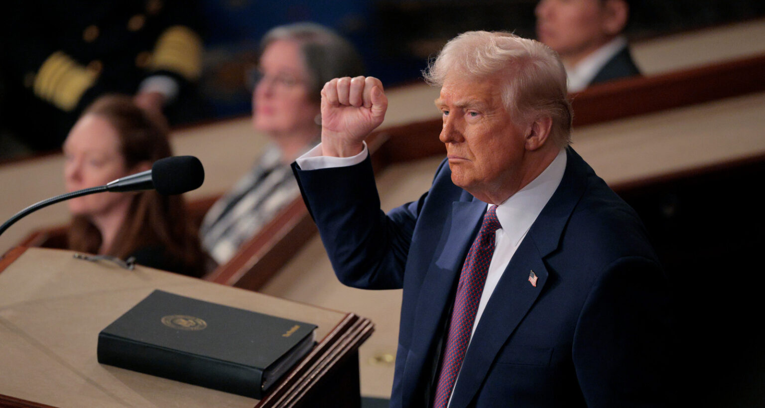 CBS Poll: Overwhelming Support For Trump Following Joint Address